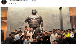 5分で1万いいね👍ダルビッシュ有「あと2試合❗️❗️🇯🇵🔥」マイアミで決意表明に後押しの声、続々🔥