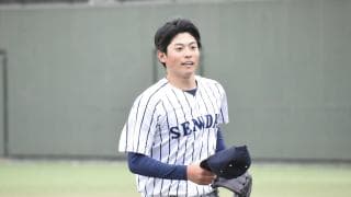 仙台大新1年生・佐藤幻瑛が堂々の"大学初先発"  東北公益文科大は投打の柱が活躍〜東北地区社会人・大学野球対抗戦総括(後編)