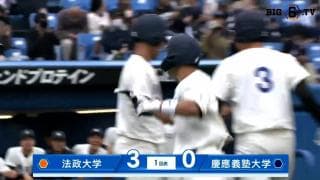 【ハイライト】法政大学 対 慶應義塾大学
