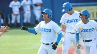 東大に飛び出した同点満塁弾　「内臓に興味がある」薬学部生が39年ぶりの劇的アーチ