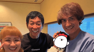 「手に持った金封が気になります😁」明石家さんま、丸山桂里奈の愛娘👶と念願の4S⁉️