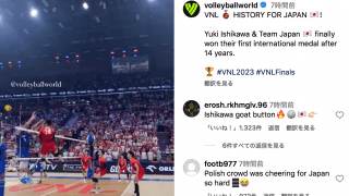 【📺動画】うなぎ上りの再生数⁉️トレンド入り🏐😵男子バレーに賞賛続く「HISTORY FOR JAPAN 🇯🇵」