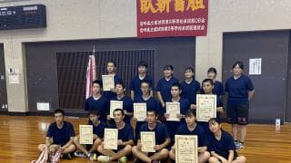 伝統ある強豪校・都城商業高校卓球部。努力の先にある目標。男子はインターハイベスト8を目指す