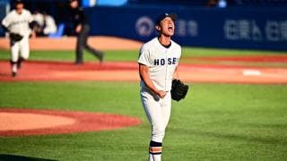 法大の“半袖魔人”が躍動「フォークで押し切った」　明大4連覇阻止…大逆転劇の立役者に