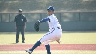 「責任の重いポジション」「成長を実感できる」　東北大新2年生の4投手は全員、大学から投手挑戦
