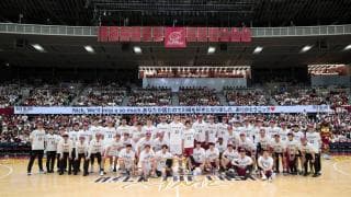 ニック・ファジーカス 引退試合「NICK THE LAST GAME」共に戦い続けたメンバーが一堂に集結「一緒にプレーできたのは本当に誇りです」