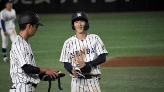 霞ヶ浦の甲子園初勝利「誇りに思う」　前主将・新保玖和は仙台大で“動ける大型ショート”目指し奮闘中