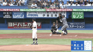 【見逃し配信】慶應義塾大学 対 明治大学 2回戦