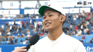 【ヒーローインタビュー】早稲田大学 小澤周平(④健大高崎)