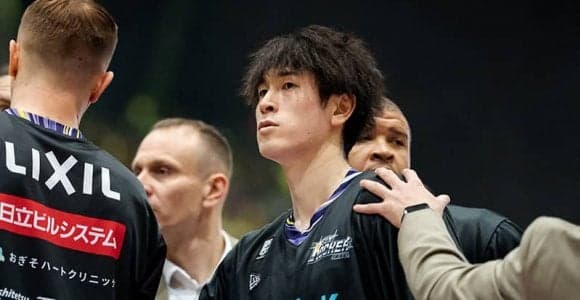 SR渋谷が村越圭佑との契約継続を発表…B1初参戦の今季はリーグ戦10試合の出場にとどまる