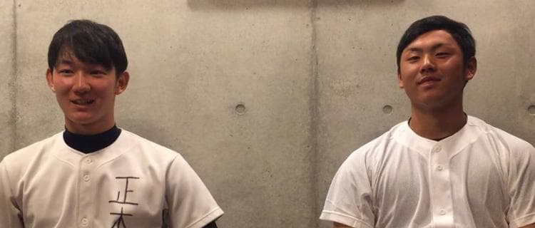 【神宮新世代】岩見の跡を継ぐのは俺だ　正木(慶應)＆若林(履正社)