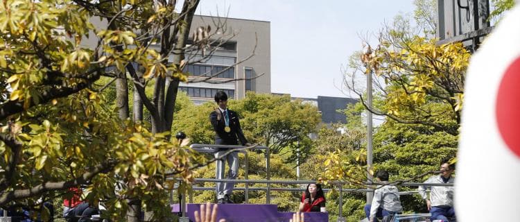 「今日は結弦くんの日」宮城県仙台市 羽生結弦選手パレード大盛況