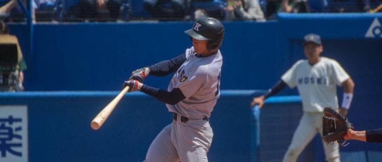 先制されるも、法大エースから一挙５得点を奪い逆転勝利！