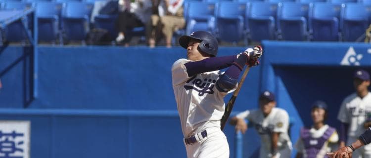 森下暢11K完投＆越智決勝本塁打で立大から勝ち点