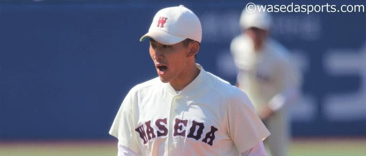 小島、志願の連投で宿敵を撃破！／慶大２回戦