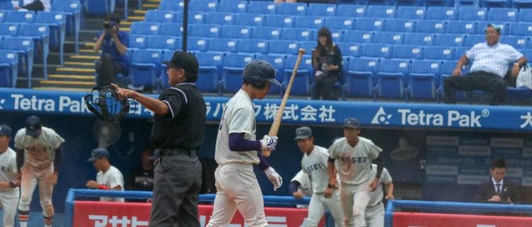 法大に２-４で敗戦 届かなかったＶ40／東京六大学春季フレッシュリーグ