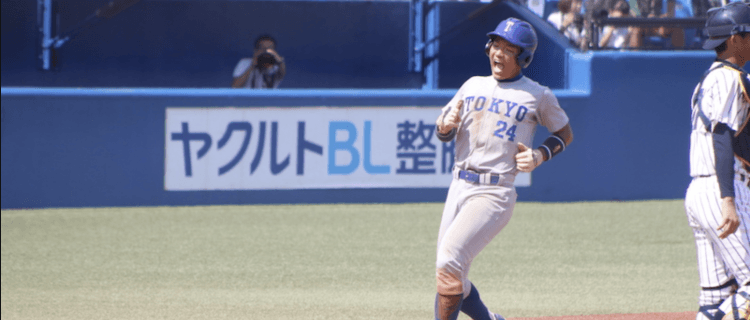 初回に先制するも立大に連敗　終盤に突き放される