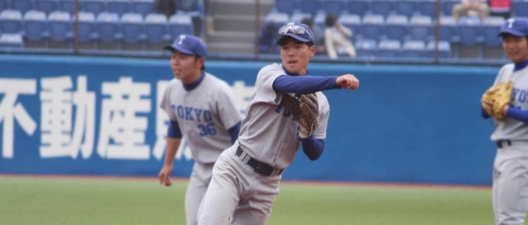 『僕の野球人生』第7回 田畑　亮　内野手　(4年/戸山)