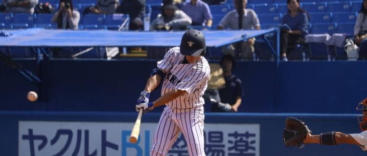 【野球部】黒星スタートも、打線は10安打と復調。江口「明日からこの分を取り返す」