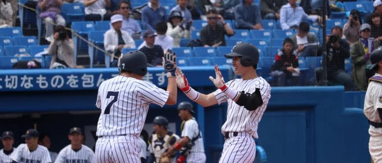 【野球部】リーグ戦初本塁打出るも一歩及ばず。決戦は月曜日へ