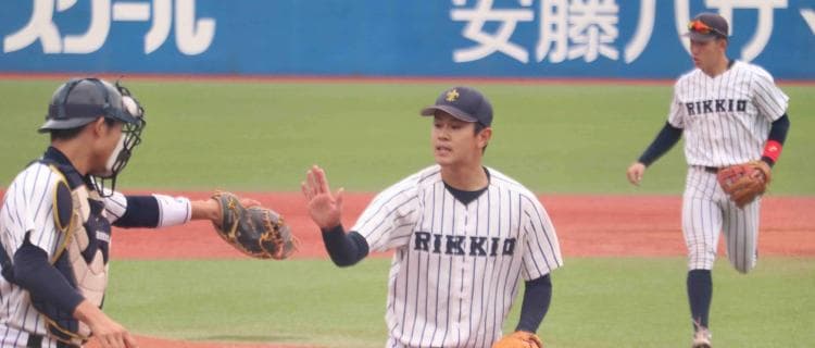 宮慎、初回先頭アーチから一挙４得点！ 11安打６得点の猛攻で東大を下す