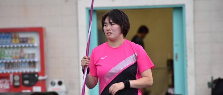 女子やり投げ・北口榛花、日本記録更新でV