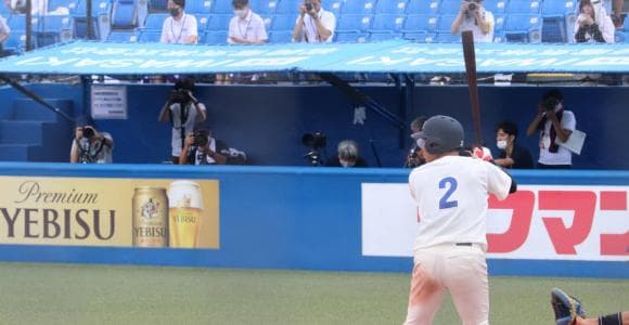 遅れてきた大阪桐蔭組の4年生　初神宮で「打率5割」と躍動する法大・永廣知紀の誇り