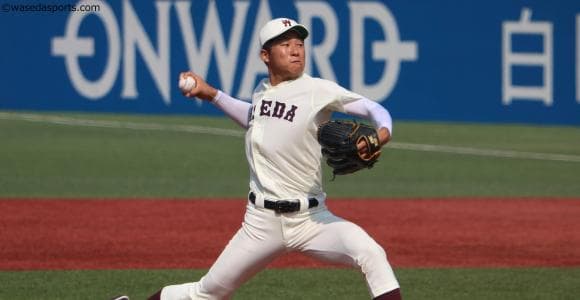 徳山が８回１死まで無安打投球！　『大阪桐蔭トリオ』の活躍などで今季２勝目／立大戦