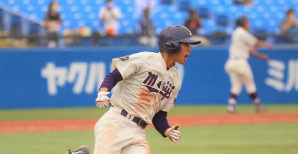 これぞ明大の野球！　12安打９得点で紫合戦制す／東京六大学秋季リーグ戦