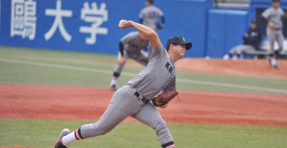 エース・木澤が粘投を見せるも、引き分けに終わる 明大①