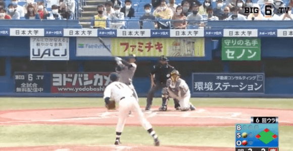 毎回安打の明大打線を相手に、逆転に成功し慶大が勝利！【ハイライト動画 4/24 春季東京六大学野球 明治大学vs慶應義塾大学】