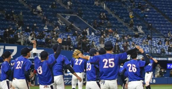 神奈川大、明治神宮大会出場を決めたのは土井克也捕手のサヨナラ弾！