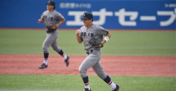 「2人で試合に出れて嬉しい」　慶大・朝日、高校の同級生とともに立つ神宮の舞台