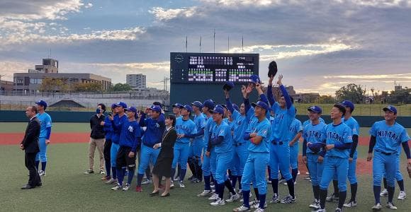 首都リーグ優勝の日体大、寒空に響く「エッサッサ」　舞台は関東地区大学選手権へ