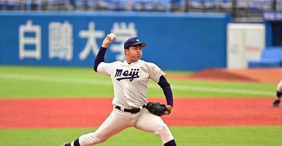 明暗分かれた“背番号11対決”　ぬかるむ足元も…打線爆発導いた明大・村田の粘り