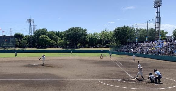 ソフトバンク・中村晃もプレーした朝霞中央公園野球場は、漫画「おおきく振りかぶって」にも描かれる野球名所