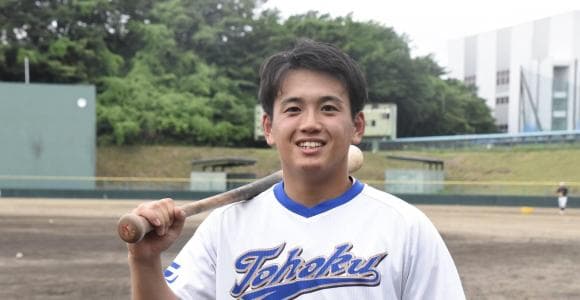 大学3年間リーグ戦未出場も4年目の春に「最多安打」　東北学院大・山中海渡の心は折れなかった