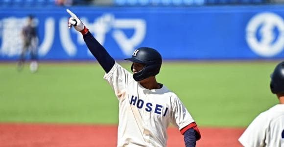 “崖っぷち”の法大救った今季初スタメンの2年生　高校の後輩から殊勲の決勝打