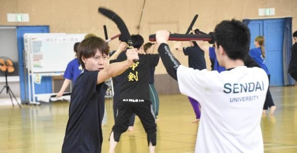 仙台大に東北の大学で初の「スポーツチャンバラ同好会」発足　“武道の精神”と“福祉”を学びながら競技力向上目指す