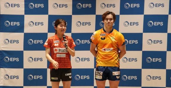 Tリーグ 森薗政崇と安藤みなみの”MVPコンビ”がイベントに登場 卓球を通じたコミュニティ活性化と健康促進のきっかけに