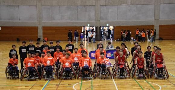 ISG国府台×NO EXCUSE 「第3回 車いすバスケットボールフェスタ」”車いすバスケの祭典”は真剣勝負の舞台に