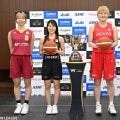 Wリーグプレーオフ開幕へ向け記者会見が開催…女子日本代表の宮澤夕貴や髙田真希らが意気込みを語る