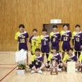 第11回栃木クラブ杯 中学男子大会は富士見西中（埼玉）が優勝。関東を中心に33チームが熱戦