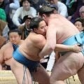 再入幕の琴栄峰が９勝目　前日に幕内で初の勝ち越しを決め、前夜の銭湯は「いつもより気持ちよく入れた」