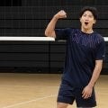 水町泰杜が「ストレスなく理想的なプレーをする」ための、最適かつ快適な Champion のバレーボールウェア