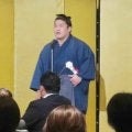 幕内・朝紅龍、十両・朝翠龍兄弟の後援会設立の会で場所前に亡くなった母に黙とう　「今年新三役になり『自慢の息子』になる」