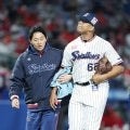 【ヤクルト】リランソ、打球が右肘付近当たり緊急降板　池山監督「当たった感じは筋肉打撲と…」