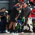元横綱白鵬がFE名古屋vs長崎に来場決定…過去に八村やカリーと交流、日本代表戦で華麗なシュート披露