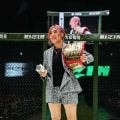 【RIZIN】伊澤星花が妊娠＆王座返上をリング上で発表「子育ても格闘技も両立し戻ってきます」