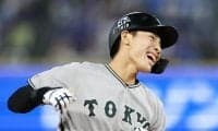 巨人・平山功太が初回先頭打者HR
